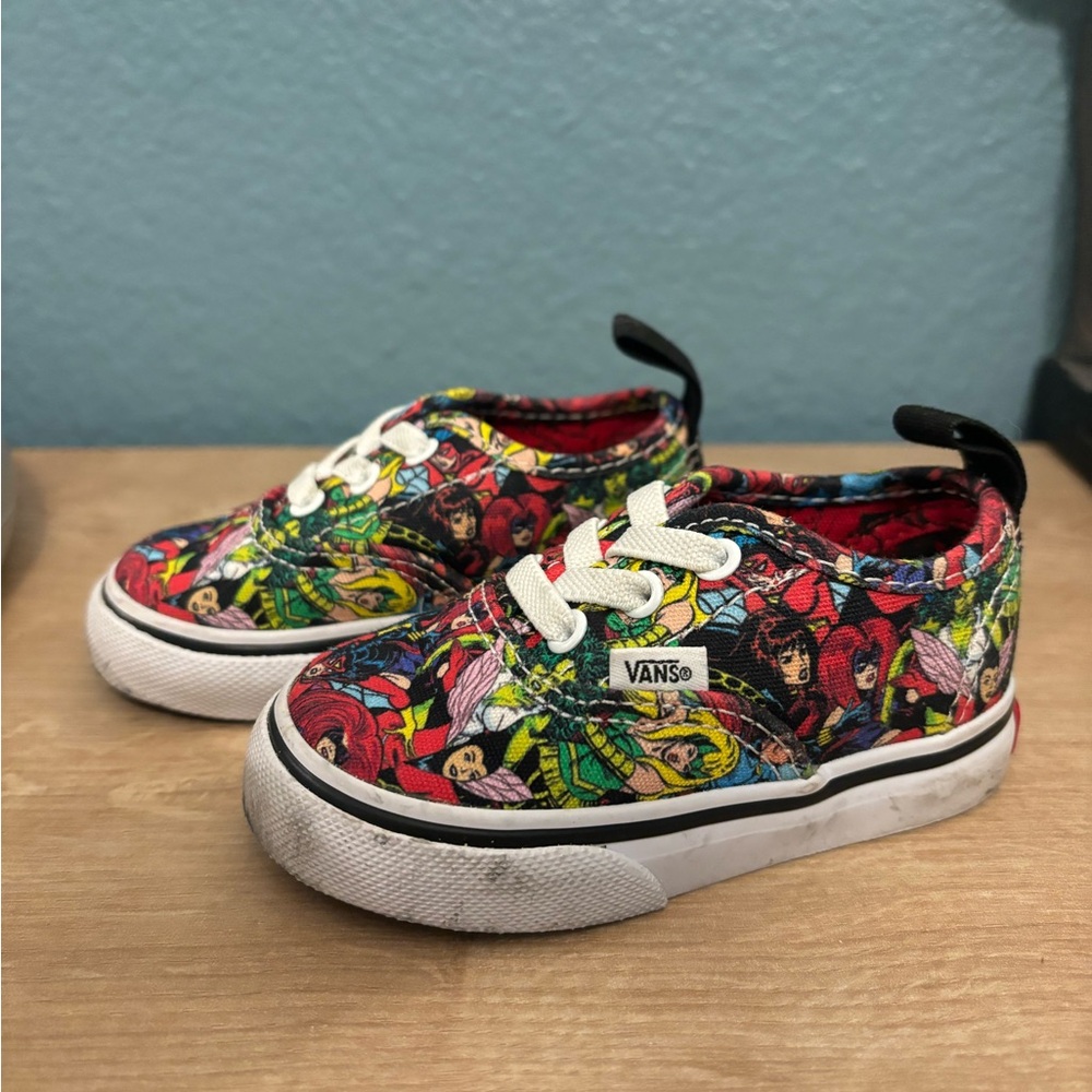 Marvel Vans toddler size 4
